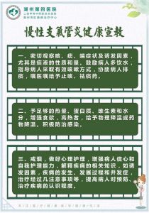 慢性支气管炎健康宣教